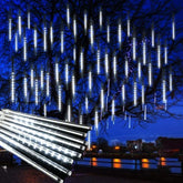 Χριστουγεννιάτικη LED Βροχή Μετεωριτών 8τμχ x 50cm Ψυχρός Φωτισμός – Βροχή Μετεωριτών
